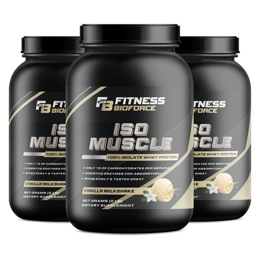 Iso Muscle Whey Isolate Vanilla 90 Days