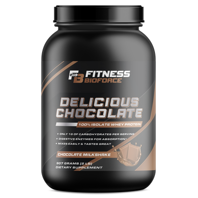 Whey Isolate Protein Delicious Chocolate – 2lbs - 31 servings