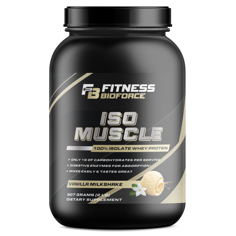 Iso Muscle - 100% Whey Isolate Protein - Vanilla Milkshake